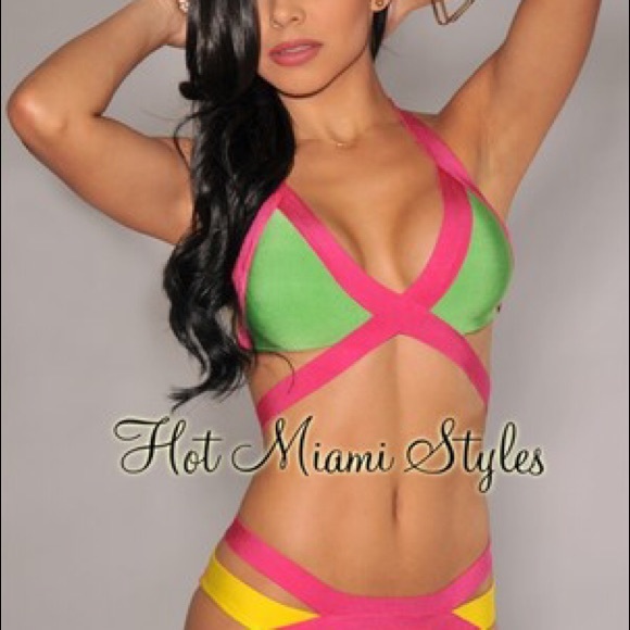 Hot Miami Styles Other - NWOT Bikini set size M ON SALE TODAY ONLY!